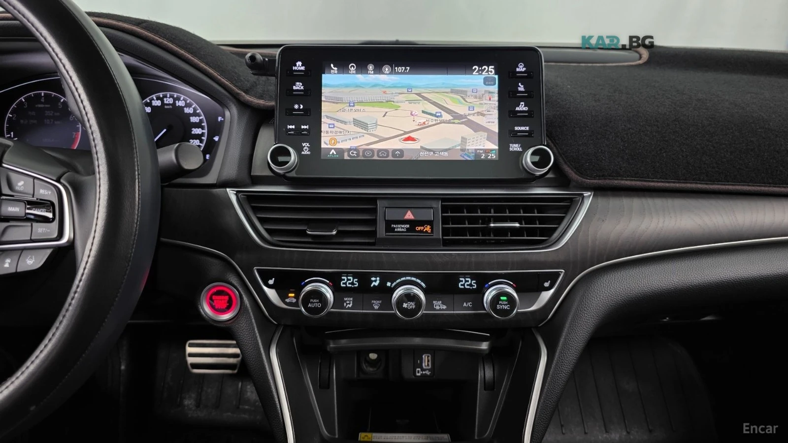 Honda Accord * 2.0t* SPORT* КОЖА* ПОДГРЕВ* ШИБИДАХ* КАМЕРА* , снимка 14 - Автомобили и джипове - 54732816