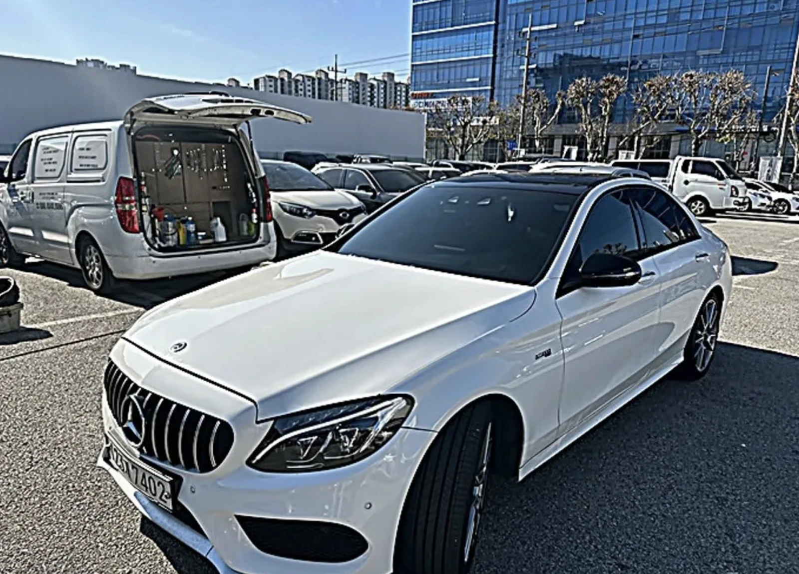 Mercedes-Benz C 43 AMG CARBON* BURMESTER* HUD* КРАЙНА ЦЕНА* 