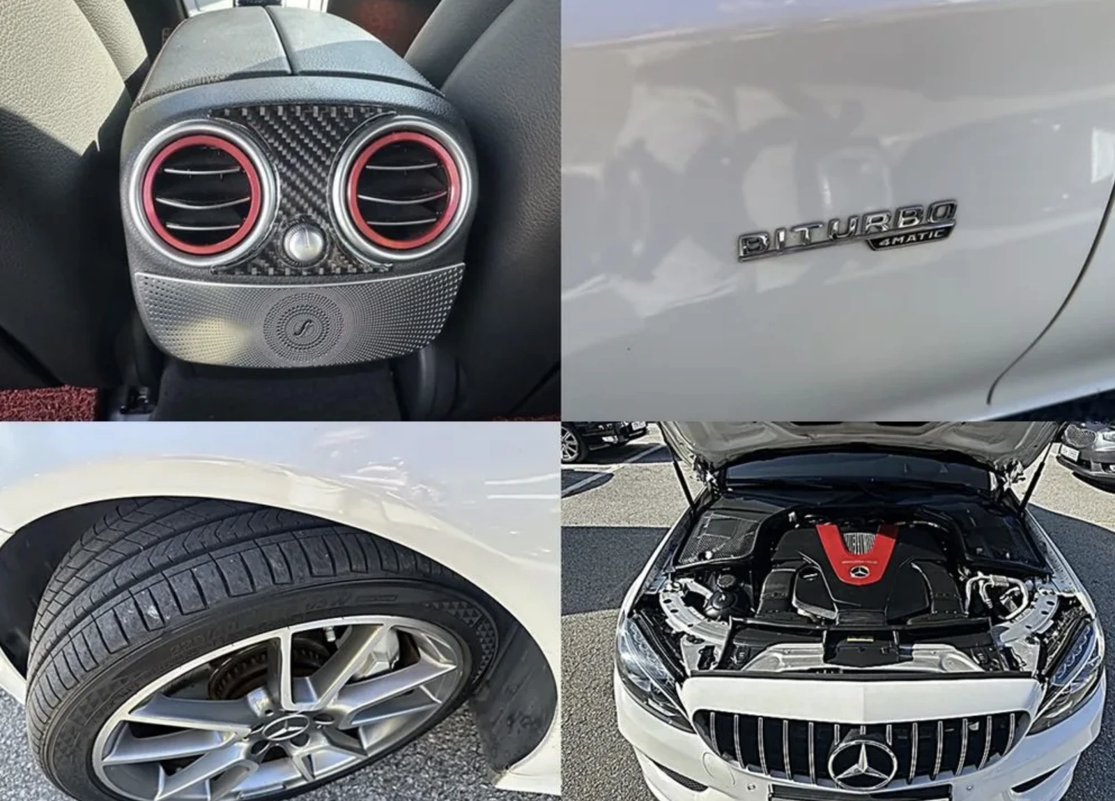 Mercedes-Benz C 43 AMG CARBON* BURMESTER* HUD* КРАЙНА ЦЕНА* , снимка 12 - Автомобили и джипове - 54870736