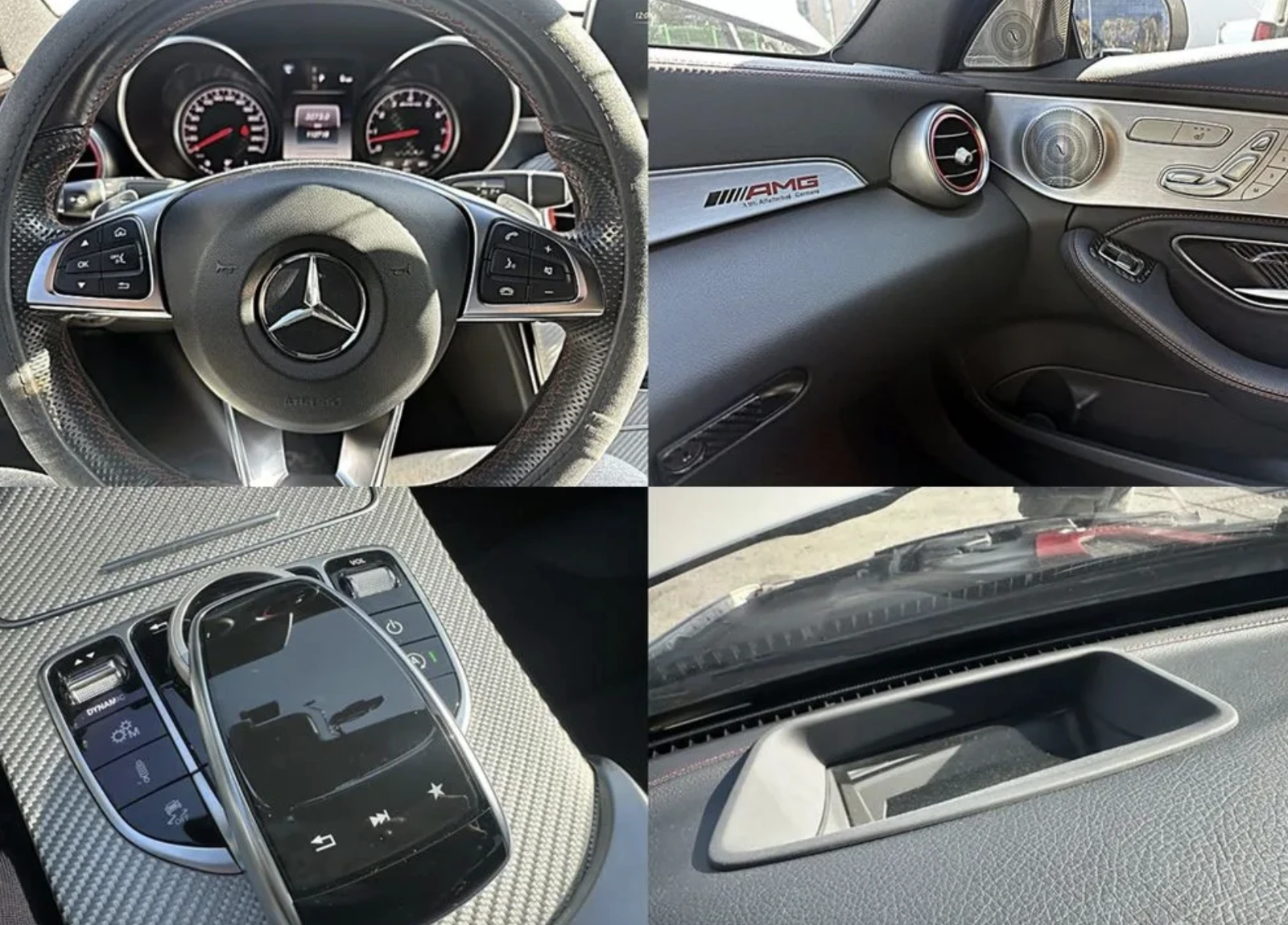 Mercedes-Benz C 43 AMG CARBON* BURMESTER* HUD* КРАЙНА ЦЕНА* , снимка 13 - Автомобили и джипове - 54870736