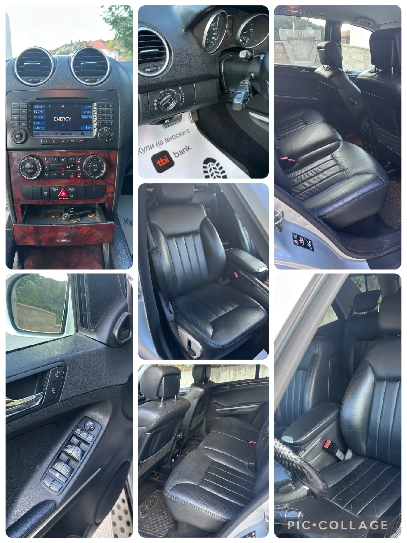 Mercedes-Benz ML 320 ML 320DCI 4matic, снимка 12 - Автомобили и джипове - 56144369