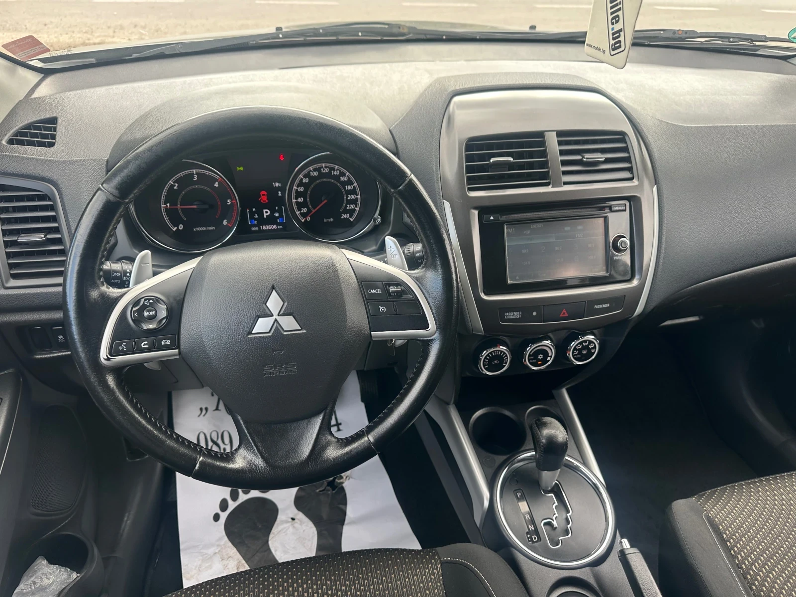 Mitsubishi ASX Automatic! 2.2di-d!4x4 awd! Xenon!Panorama! , снимка 10 - Автомобили и джипове - 56650979