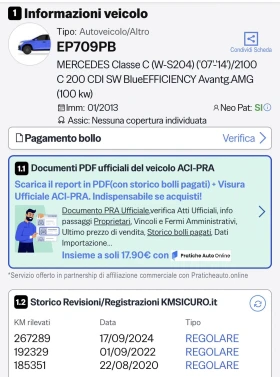 Mercedes-Benz C 200 2.2 CDi EURO 5A, снимка 15