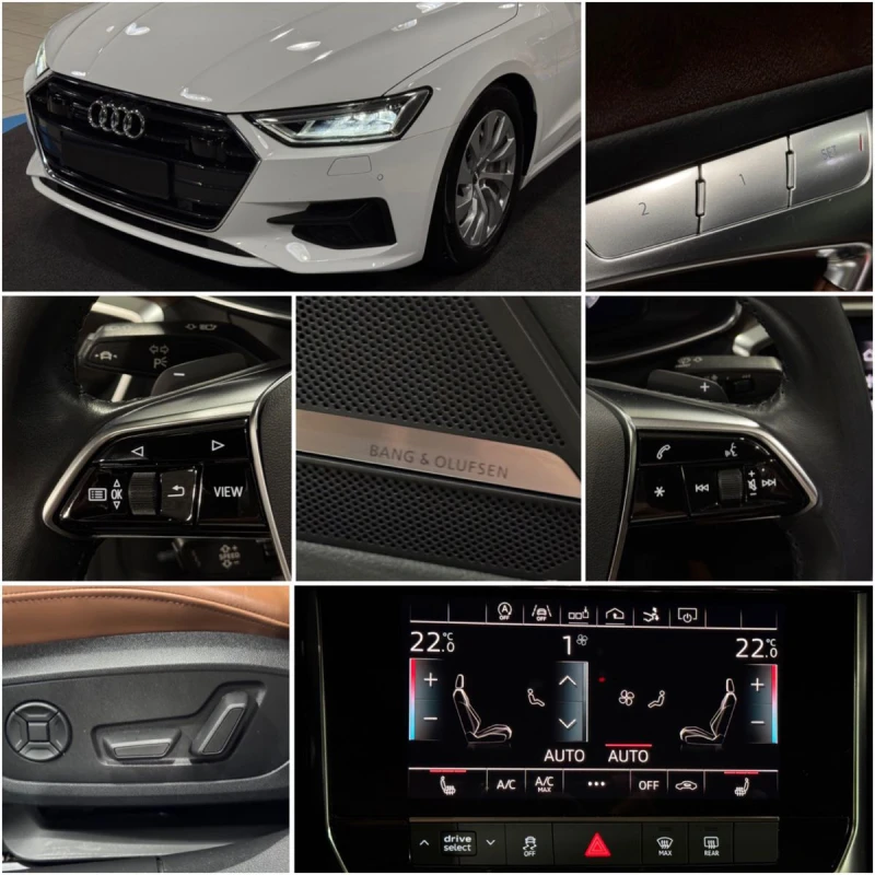 Audi A7 SPORTBACK/231HP/45TDI/QUATTRO/B&O/CAM/CARPLAY/749b, снимка 14 - Автомобили и джипове - 48785054