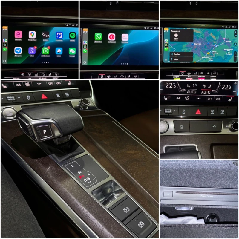 Audi A7 SPORTBACK/231HP/45TDI/QUATTRO/B&O/CAM/CARPLAY/749b, снимка 17 - Автомобили и джипове - 48785054