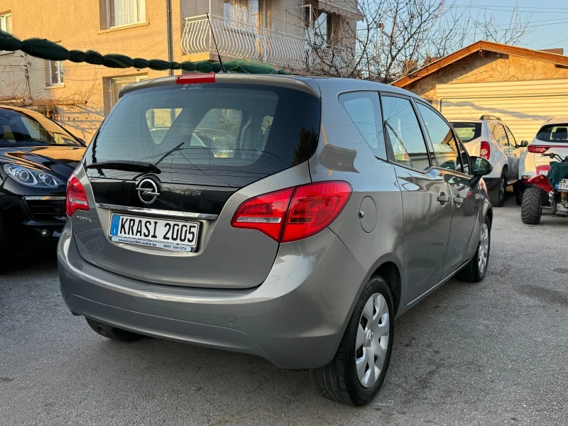 Opel Meriva 1.4 TURBO ЗАВОДСКИ ГАЗОВ ИНЖЕКЦИОН 144000KM!!!, снимка 6 - Автомобили и джипове - 52777797
