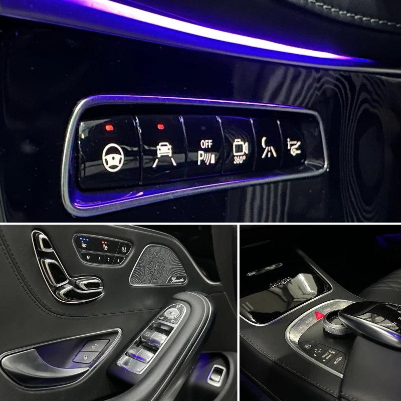 Mercedes-Benz S 550 * COUPE* AMG* DESIGNO* SWAROVSKI* MASSAGE* FULL* , снимка 13 - Автомобили и джипове - 53158375