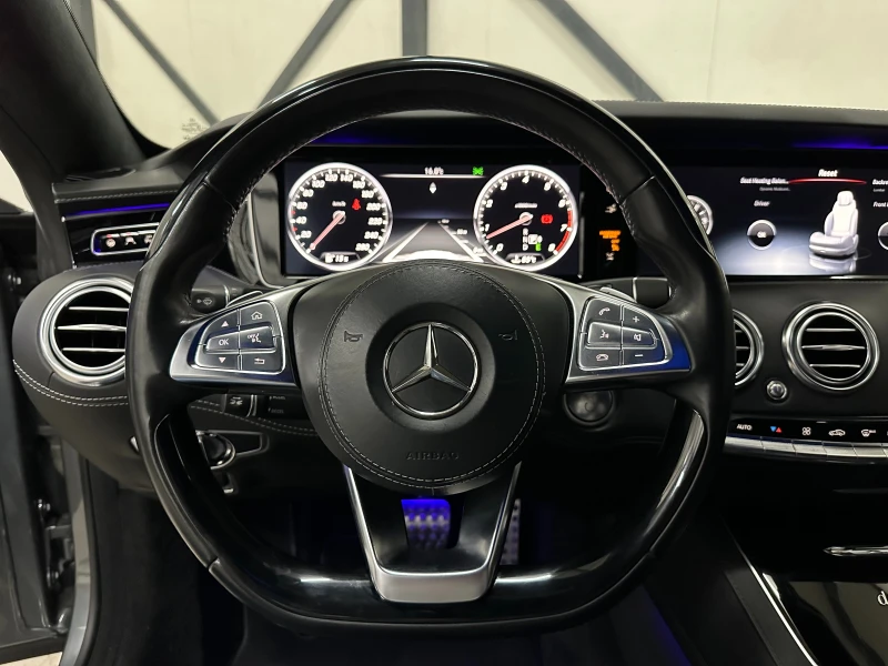 Mercedes-Benz S 550 * COUPE* AMG* DESIGNO* SWAROVSKI* MASSAGE* FULL* , снимка 11 - Автомобили и джипове - 53158375