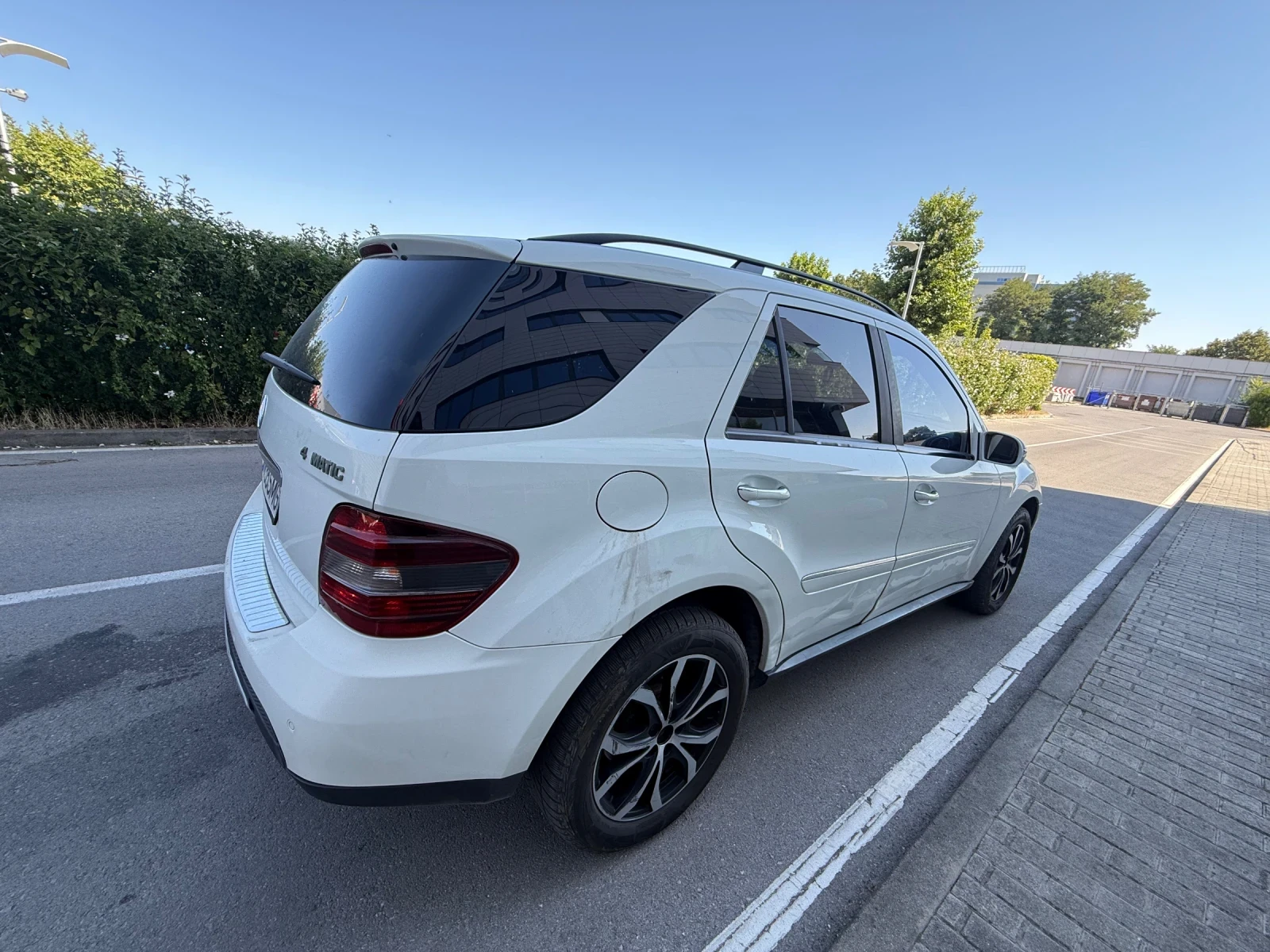 Mercedes-Benz ML 320 7G* Android* Камера* Бял*  - изображение 6