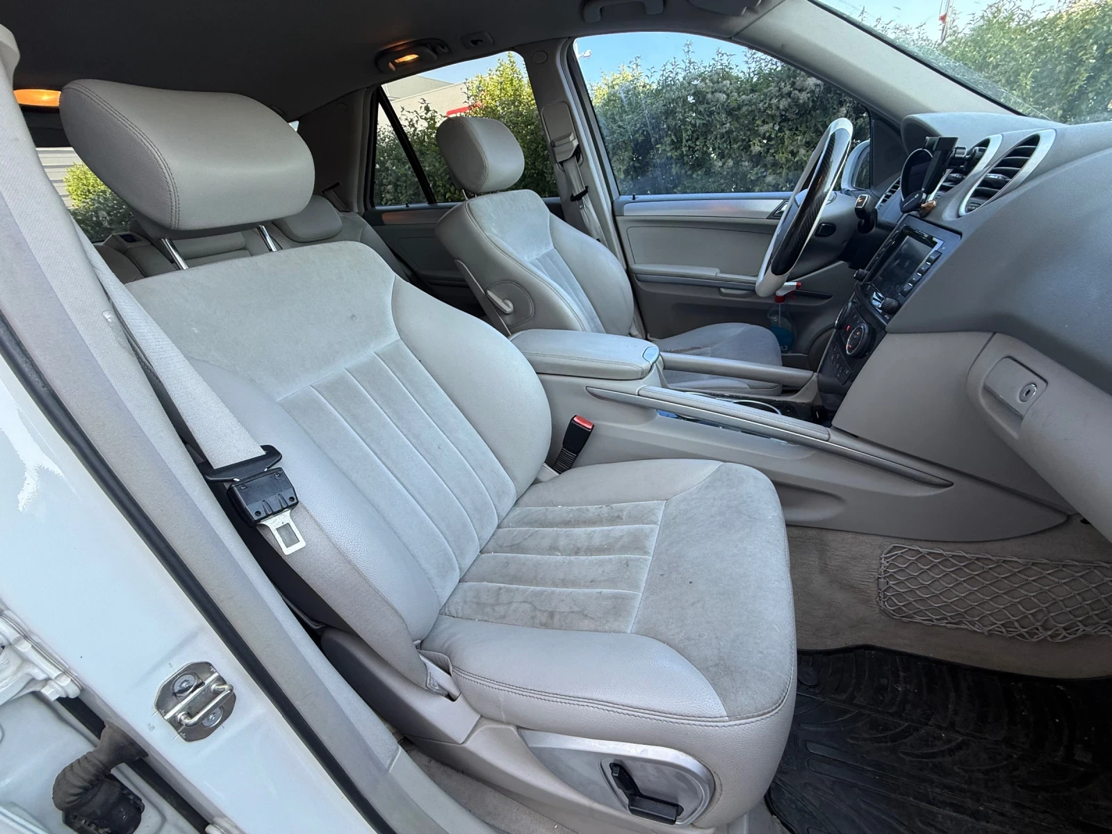 Mercedes-Benz ML 320 7G* Android* Камера* Бял*  - изображение 7