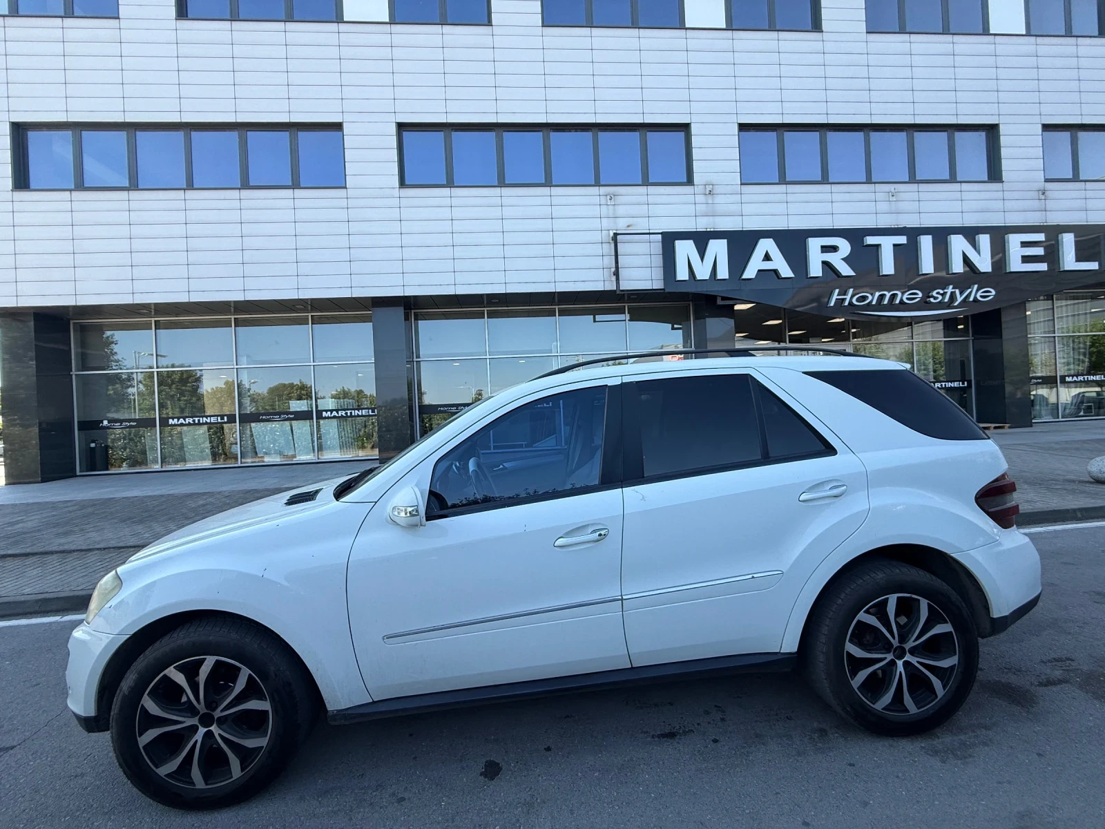 Mercedes-Benz ML 320 7G* Android* Камера* Бял*  - изображение 3