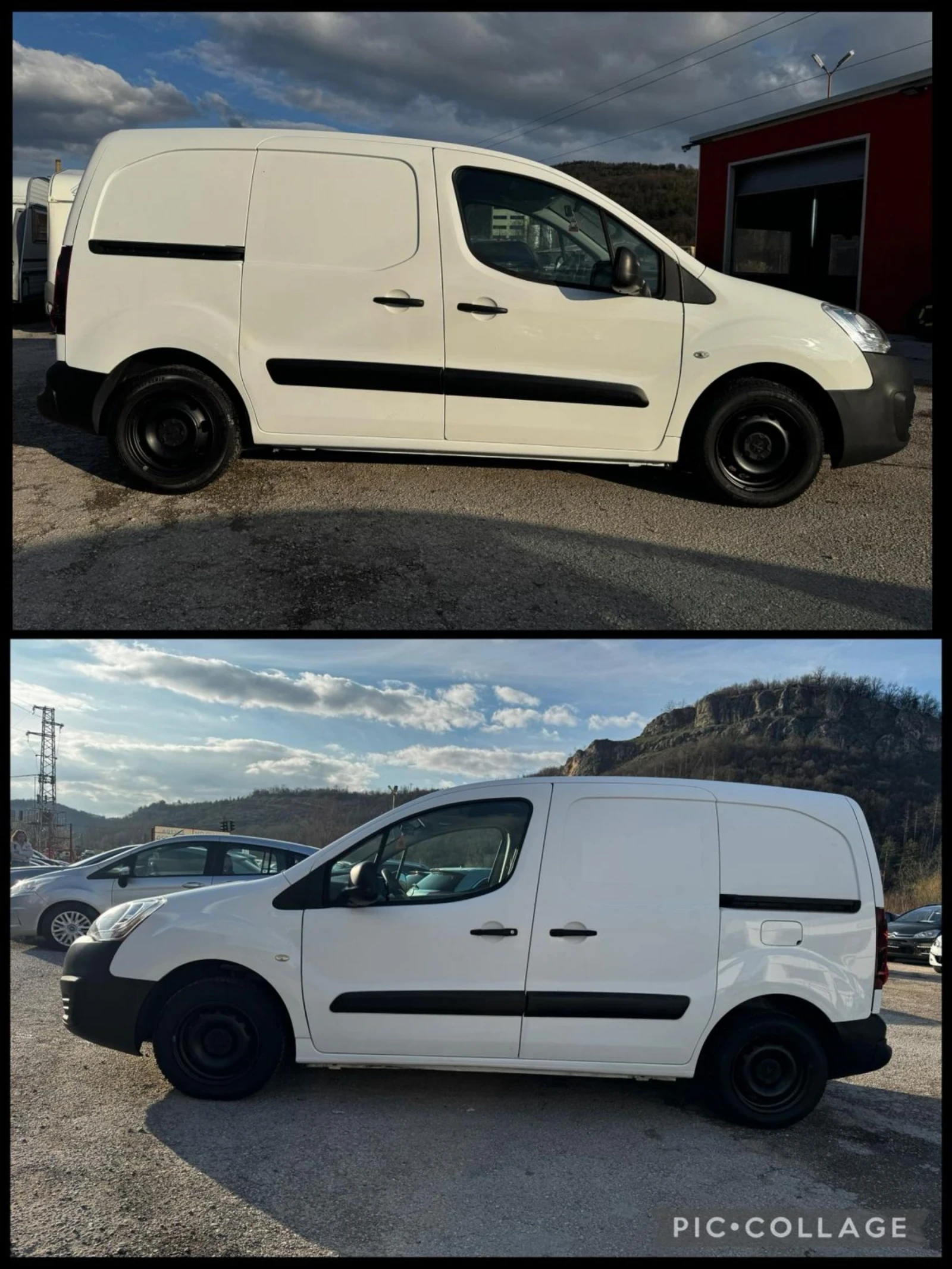 Peugeot Partner 1.6 HDi, АВТОМАТ, КЛИМАТИК, EURO 6, ДВЕ СТРАНИЧНИ , снимка 8 - Автомобили и джипове - 54047643