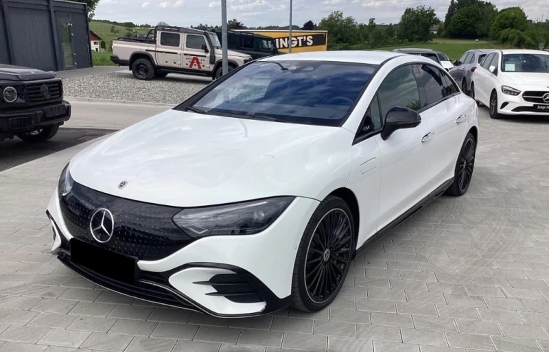 Mercedes-Benz EQE 500 AMG/4-MATIC/NIGHT/AIRMATIC/BURM/PANO/360/HUD/, снимка 3 - Автомобили и джипове - 50877553