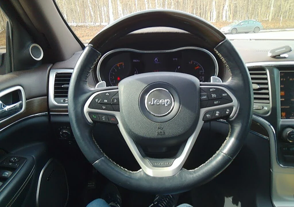 Jeep Grand cherokee 4WD* OVERLAND* ОБДУХ* ПОДГРЕВИ* HARMAN KARDON* PAN, снимка 11 - Автомобили и джипове - 54169639