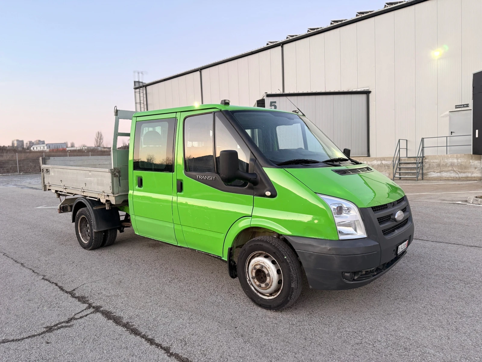 Ford Transit Самосвал / 7 места / Бензин!