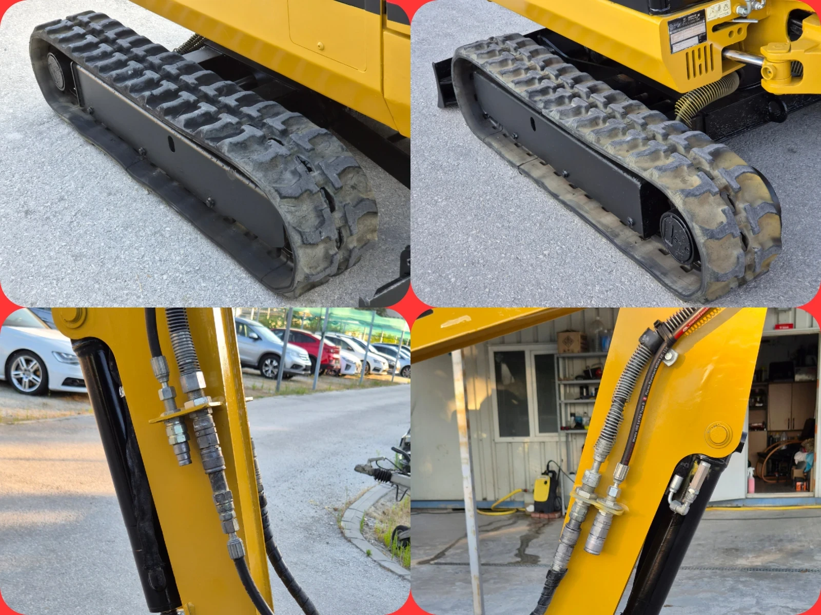 Багер Cat 301.8C/1.8т./3кофи+ бързосменник+ х.чук/стесняване, снимка 15 - Индустриална техника - 55650517