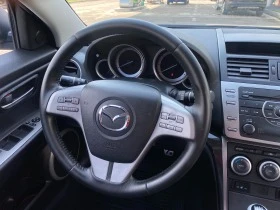 Mazda 6 2.5i/КОЖА/ПОДГРЕВ/6СК/КEYLESS, снимка 11