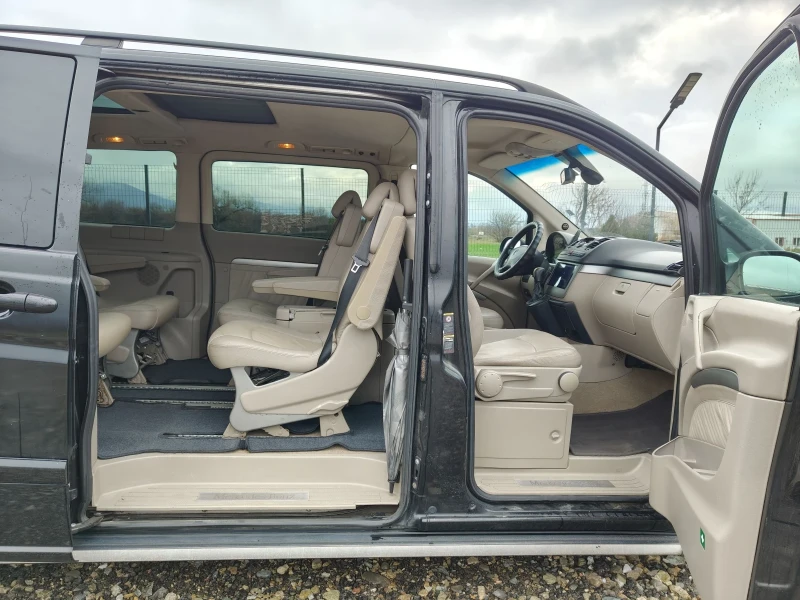 Mercedes-Benz Viano V6 224 LUX AUTOMATIC , снимка 17 - Автомобили и джипове - 52570460