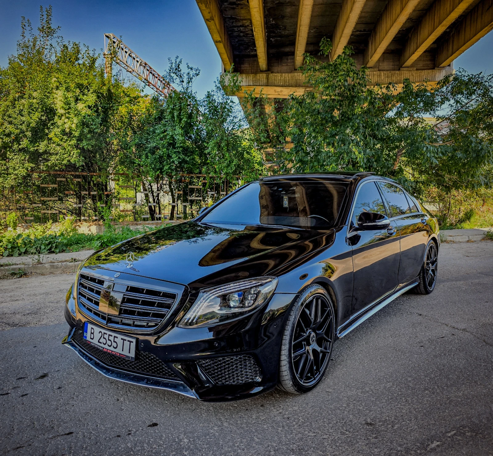 Mercedes-Benz S 350 CDI= LONG= S63 AMG PACKET= BURMESTER= 