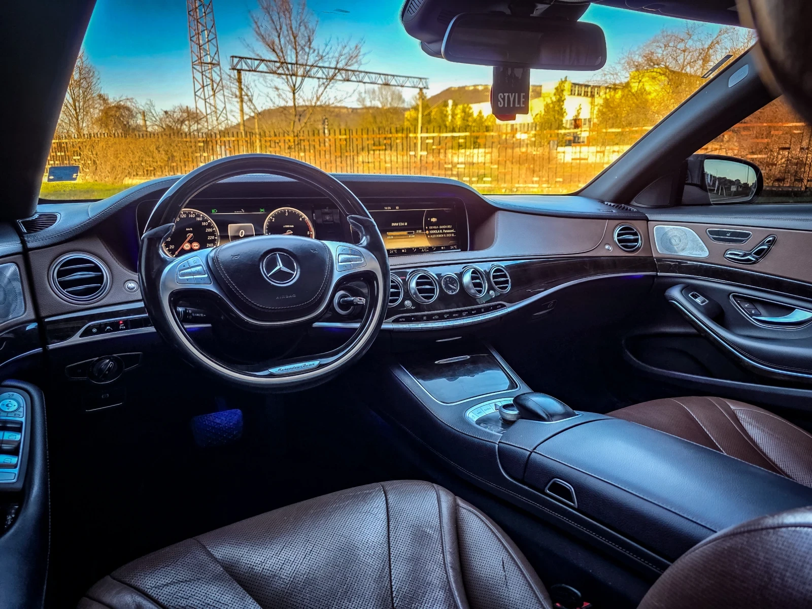 Mercedes-Benz S 350 CDI= LONG= S63 AMG PACKET= BURMESTER= , снимка 7 - Автомобили и джипове - 53770601