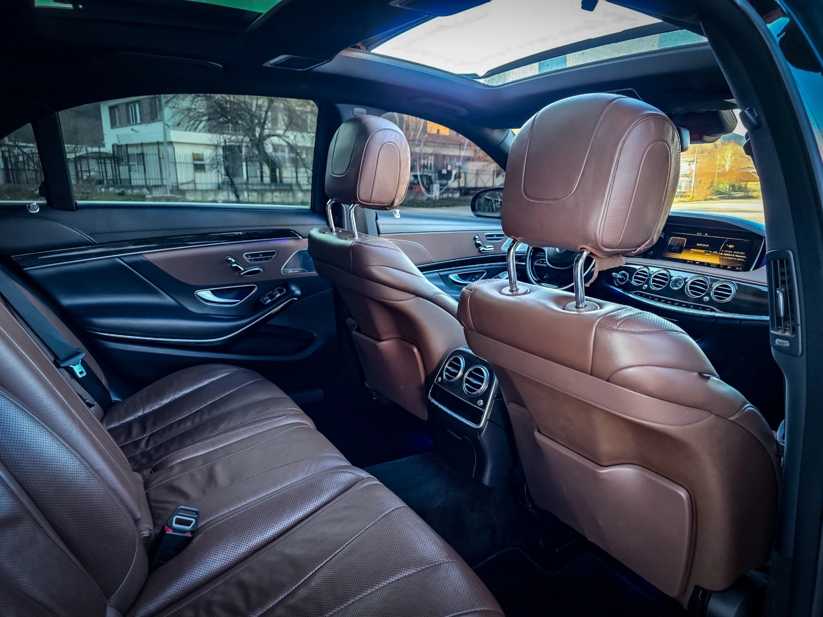 Mercedes-Benz S 350 CDI= LONG= S63 AMG PACKET= BURMESTER= , снимка 14 - Автомобили и джипове - 53770601