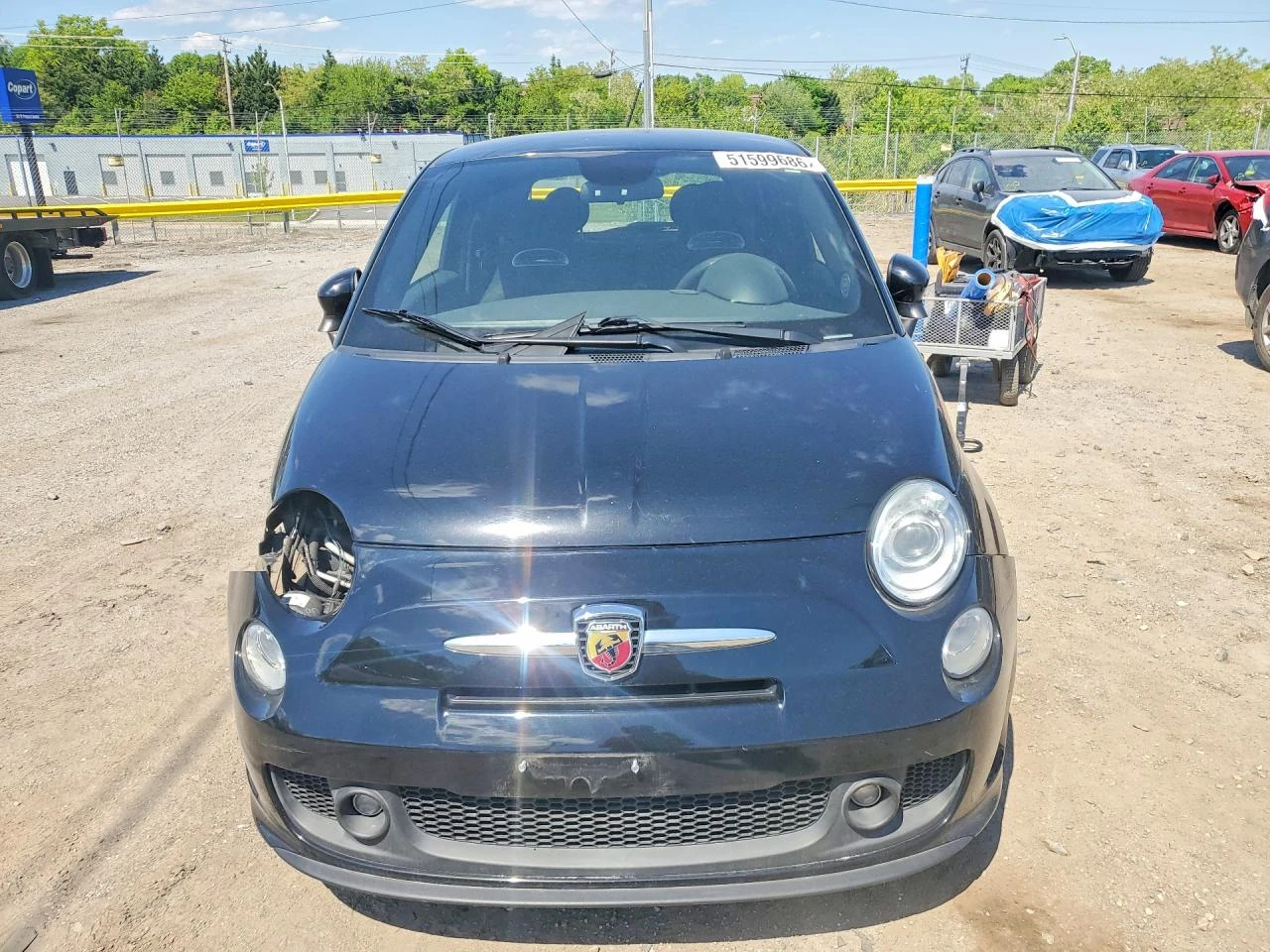 Fiat 500 1.4l Abarth, снимка 5 - Автомобили и джипове - 54519162
