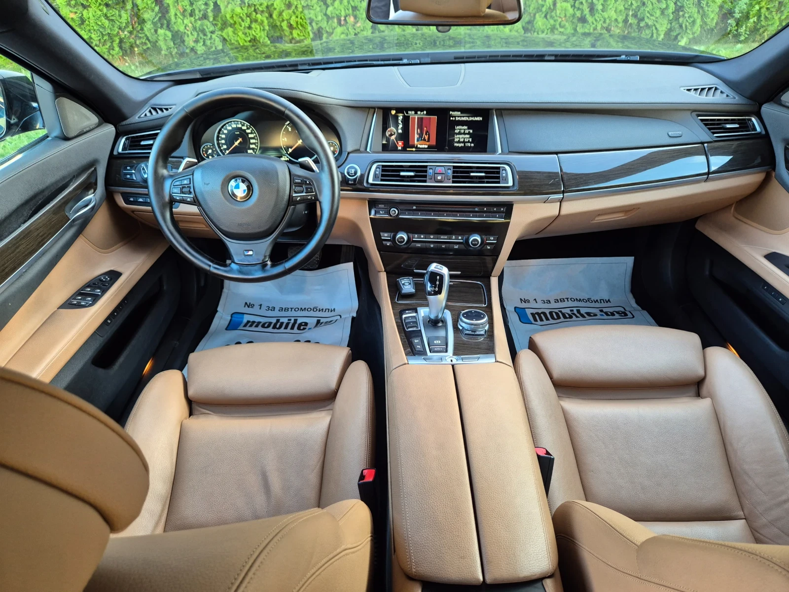 BMW 730 730d xDrive Head up вакуум keyless-go задна камера, снимка 12 - Автомобили и джипове - 54991696