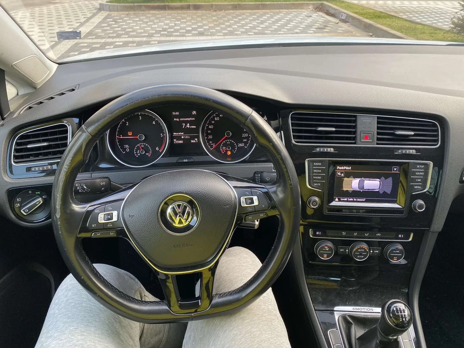 VW Golf 2.0TDi 4X4 150HP Sport pack , снимка 5 - Автомобили и джипове - 55315364
