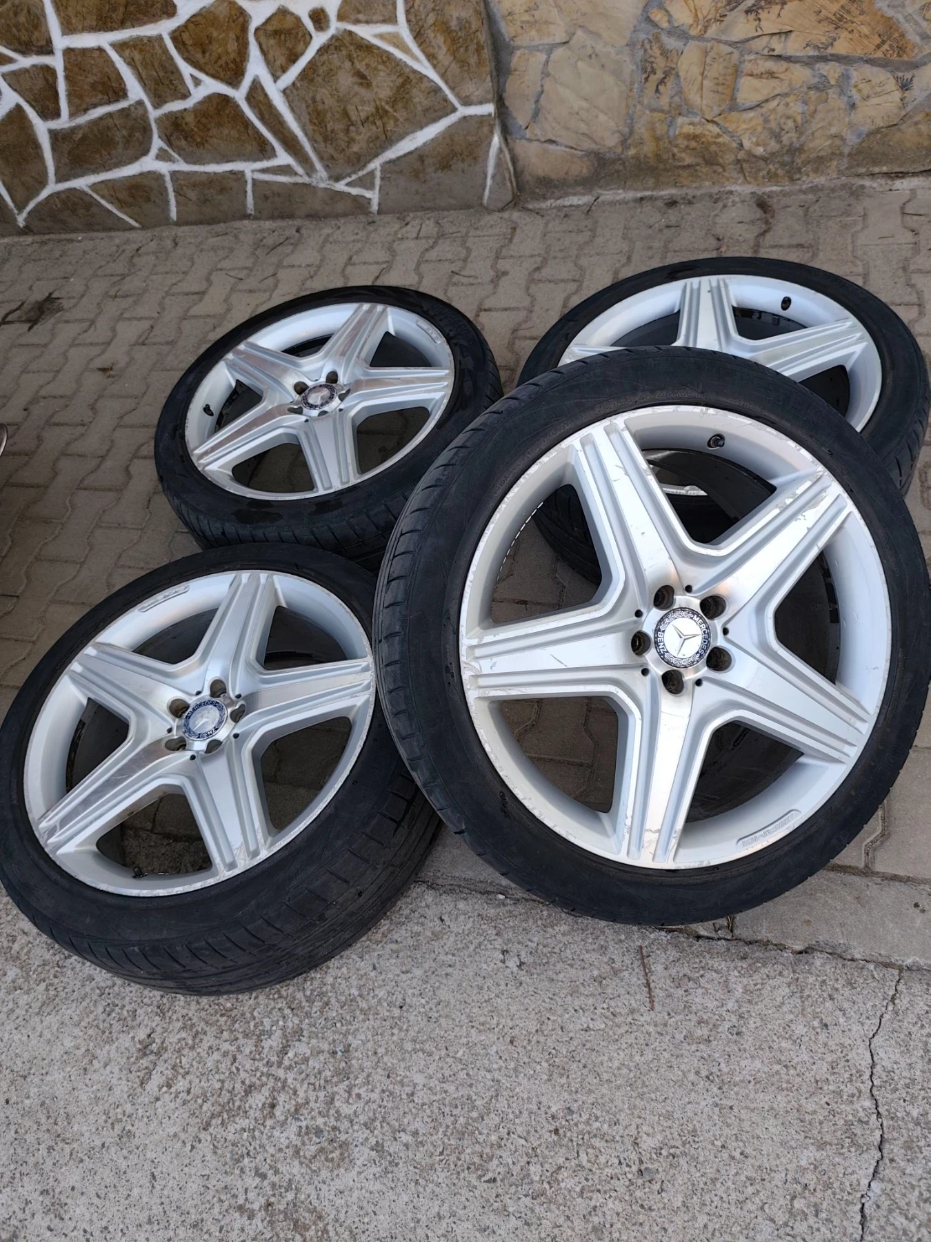 Джанти за Mercedes-Benz, снимка 2 - Гуми и джанти - 56045542