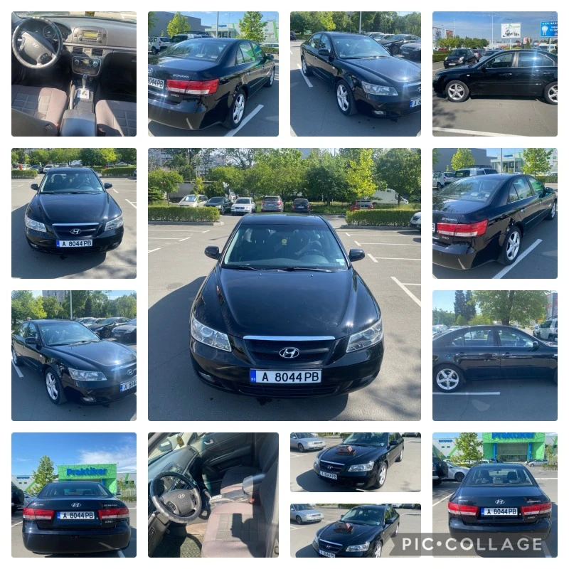 Hyundai Sonata 2, 0 Дизел Автоматик перфектен всичко платено, снимка 17 - Автомобили и джипове - 47643544