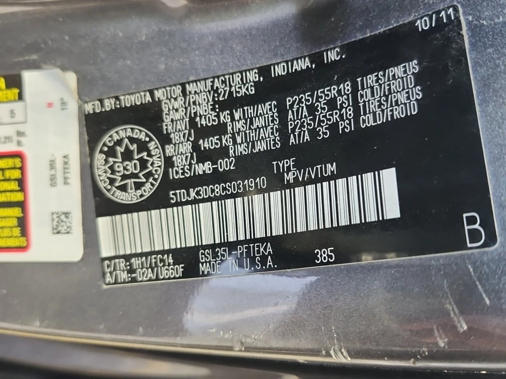 Toyota Sienna * LE * CARFAX * БЕЗ ПЪРВОНАЧАЛНА ВНОСКА - изображение 7