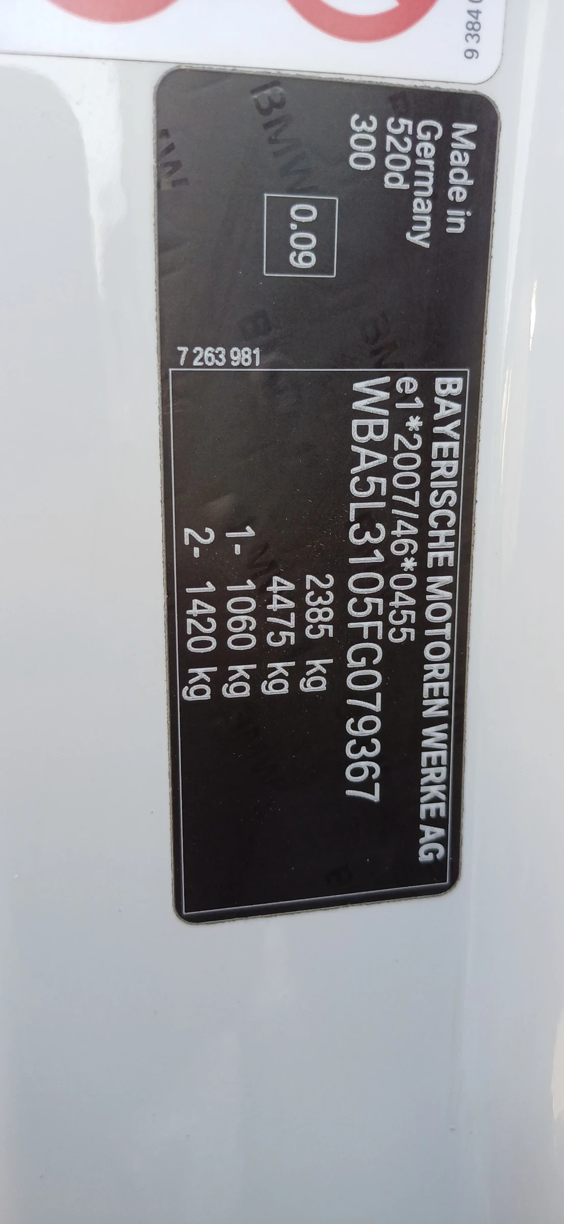 BMW 520 8hp B47d20a 190к.с.Carplay evro6, снимка 10 - Автомобили и джипове - 54554751
