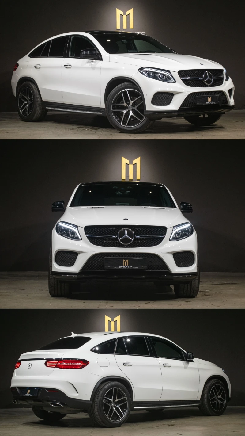 Mercedes-Benz GLE 350 d/AMG/Coupe/РеаленПробег/HarmanKardon/360/21, снимка 2 - Автомобили и джипове - 51582473