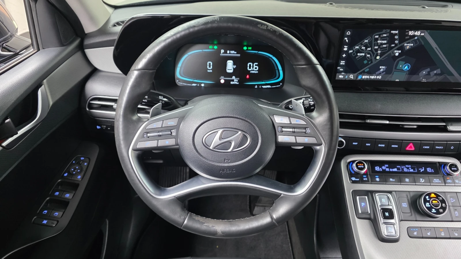 Hyundai Palisade 4WD 3.8 EXCLUSIVE * DIST * ОБДУХ * КАМЕРА , снимка 7 - Автомобили и джипове - 56267468