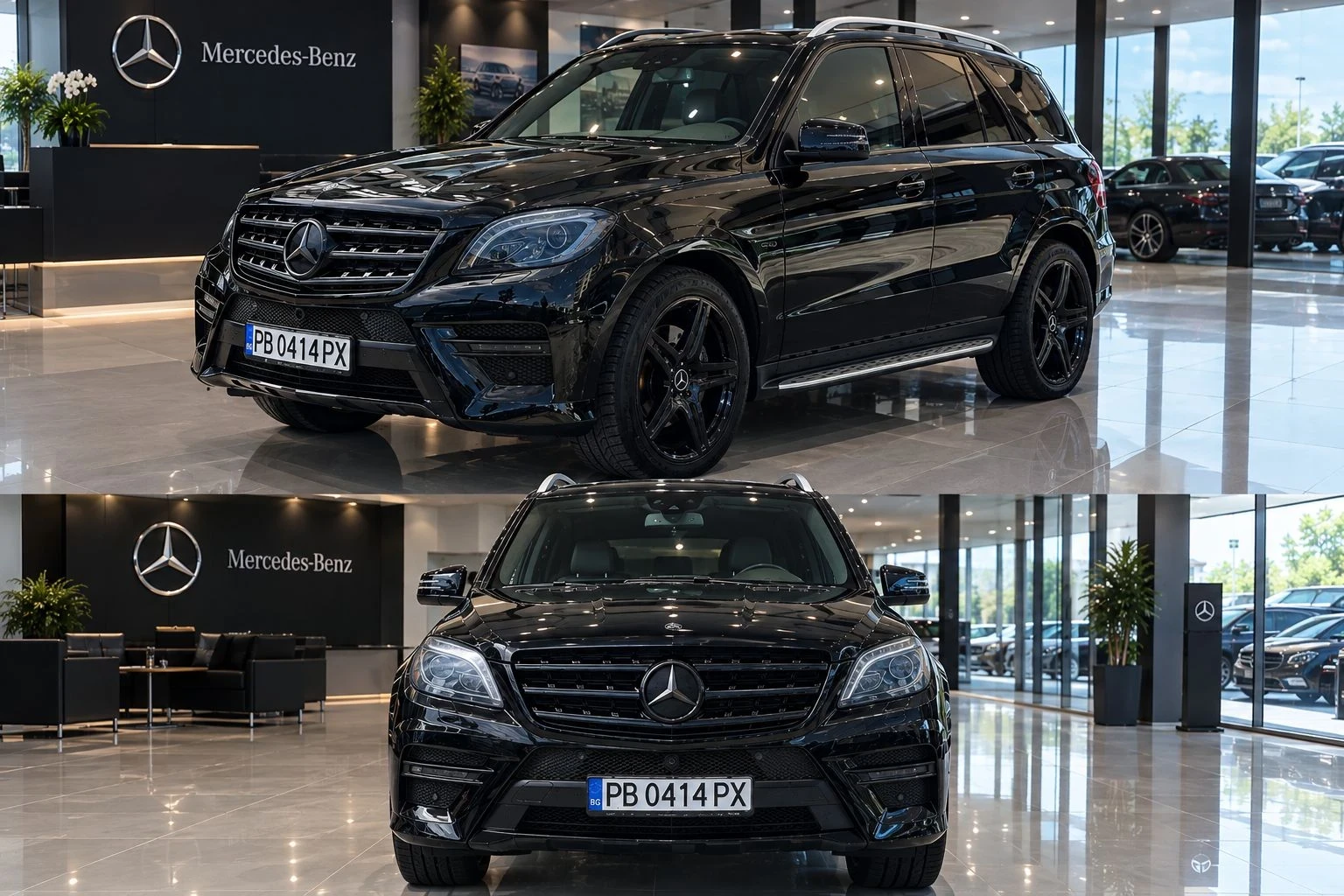 Mercedes-Benz ML 350 350/AMG/360-Камери/ 1 СОБСТВЕНИК!