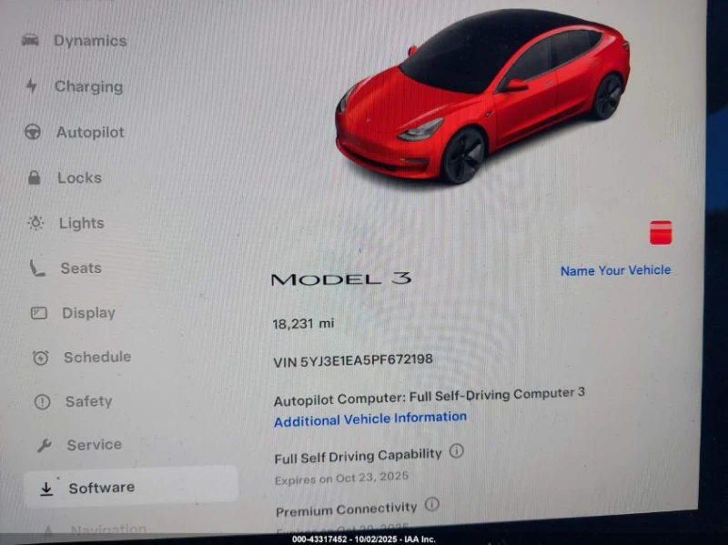 Tesla Model 3 U  U UX Rear Wheel Drive, снимка 14 - Автомобили и джипове - 52954222