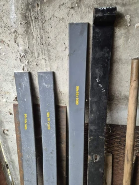 Ресьорни листи права стомана , снимка 3