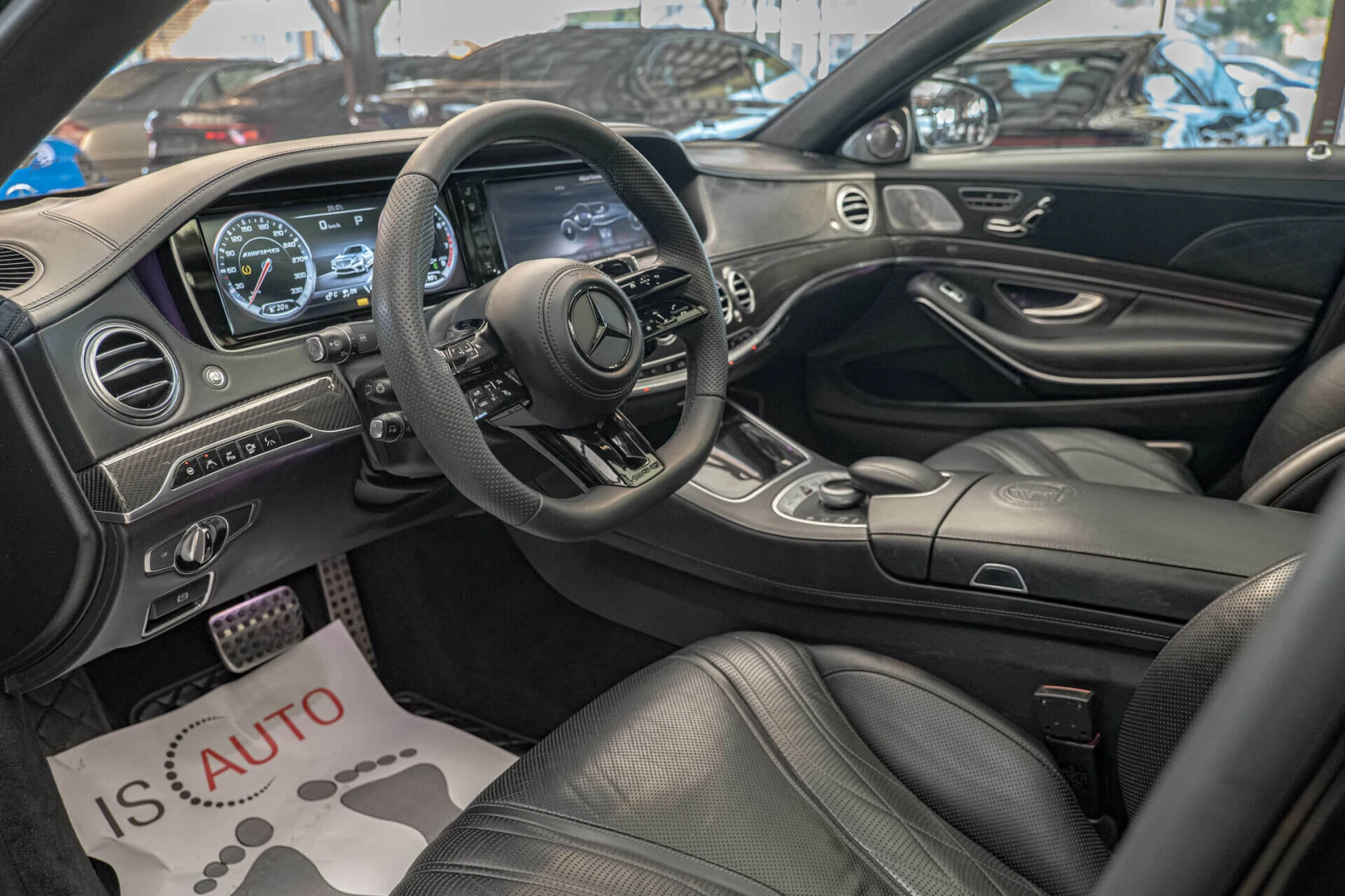 Mercedes-Benz S 63 AMG Long/4Matic/3D Burmester/RSE/Обдухване/Камера/Пано - изображение 7