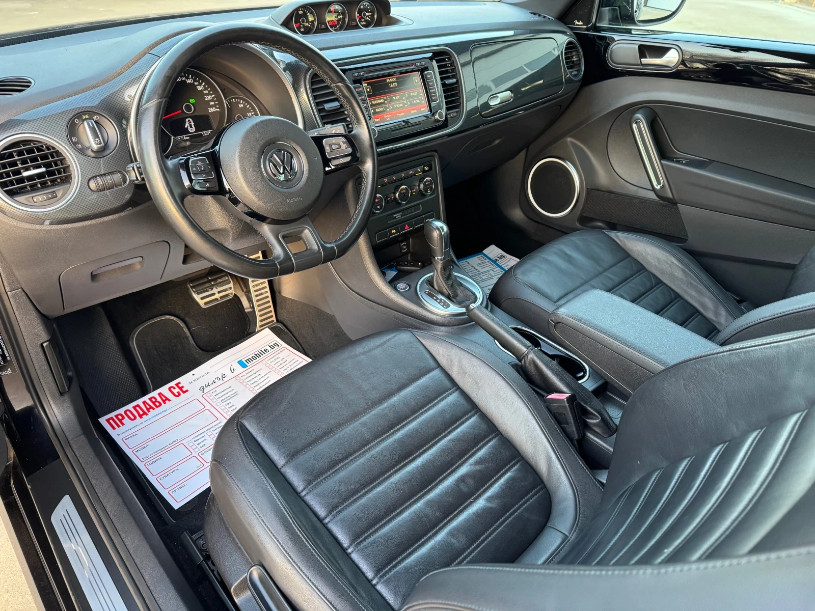 VW Beetle * R-LINE* FULL-MAX* AUTO* , снимка 11 - Автомобили и джипове - 53840225