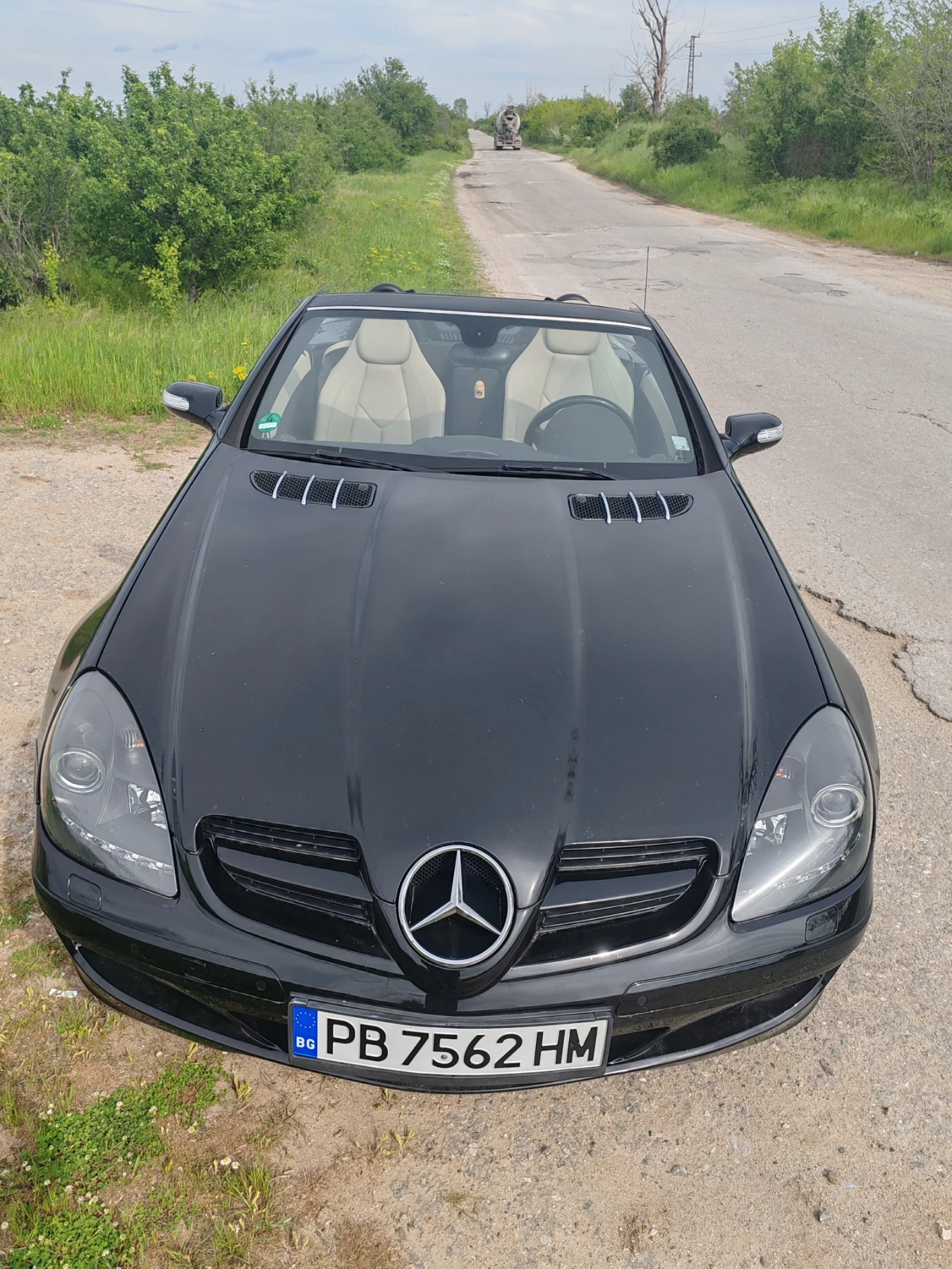 Mercedes-Benz SLK Компресор, снимка 11 - Автомобили и джипове - 54416497