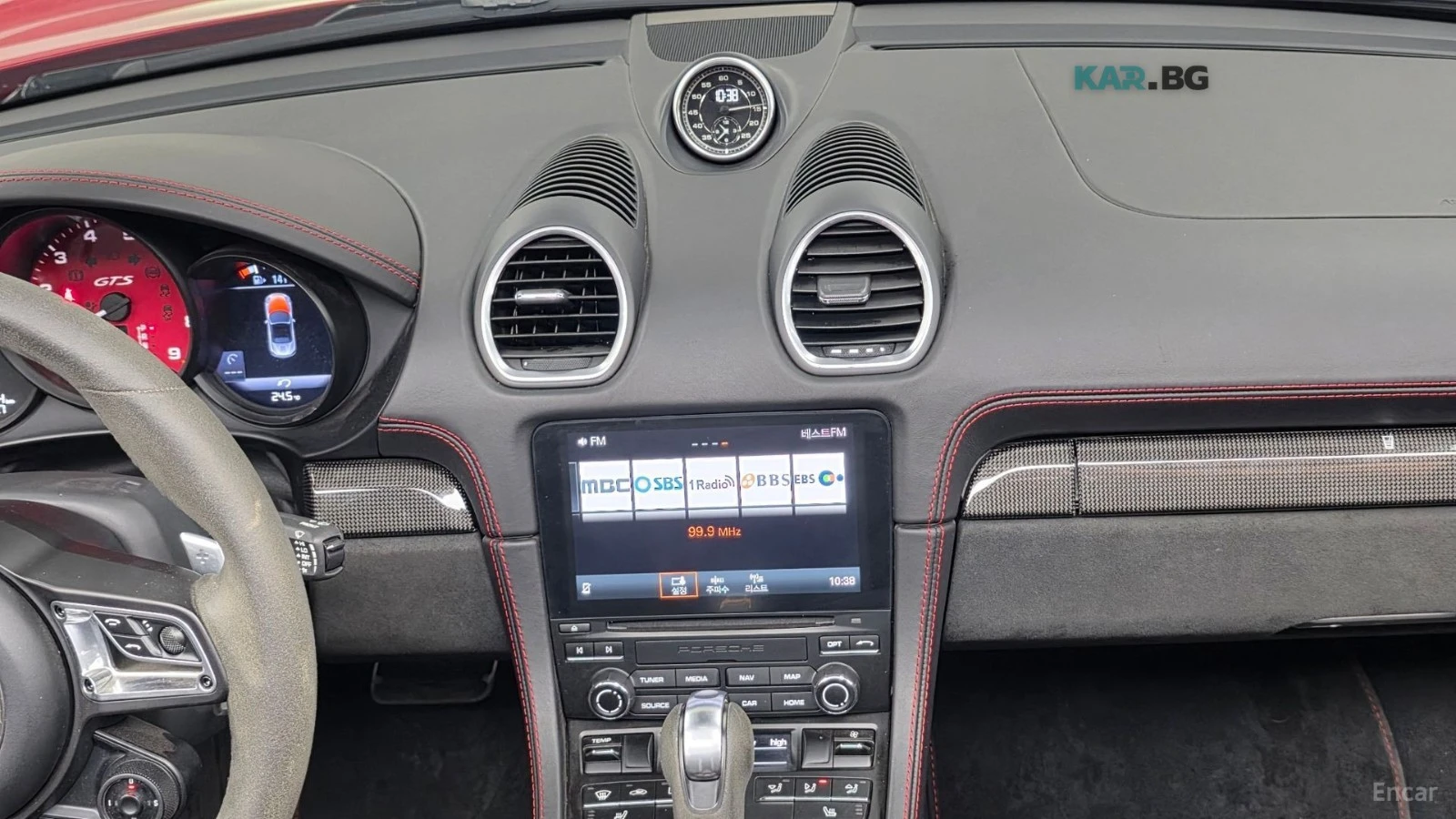 Porsche Boxster 718 4.0 GTS* КОЖА* ПОДГРЕВ* ОБДУХВ* BOSE* , снимка 13 - Автомобили и джипове - 54850004