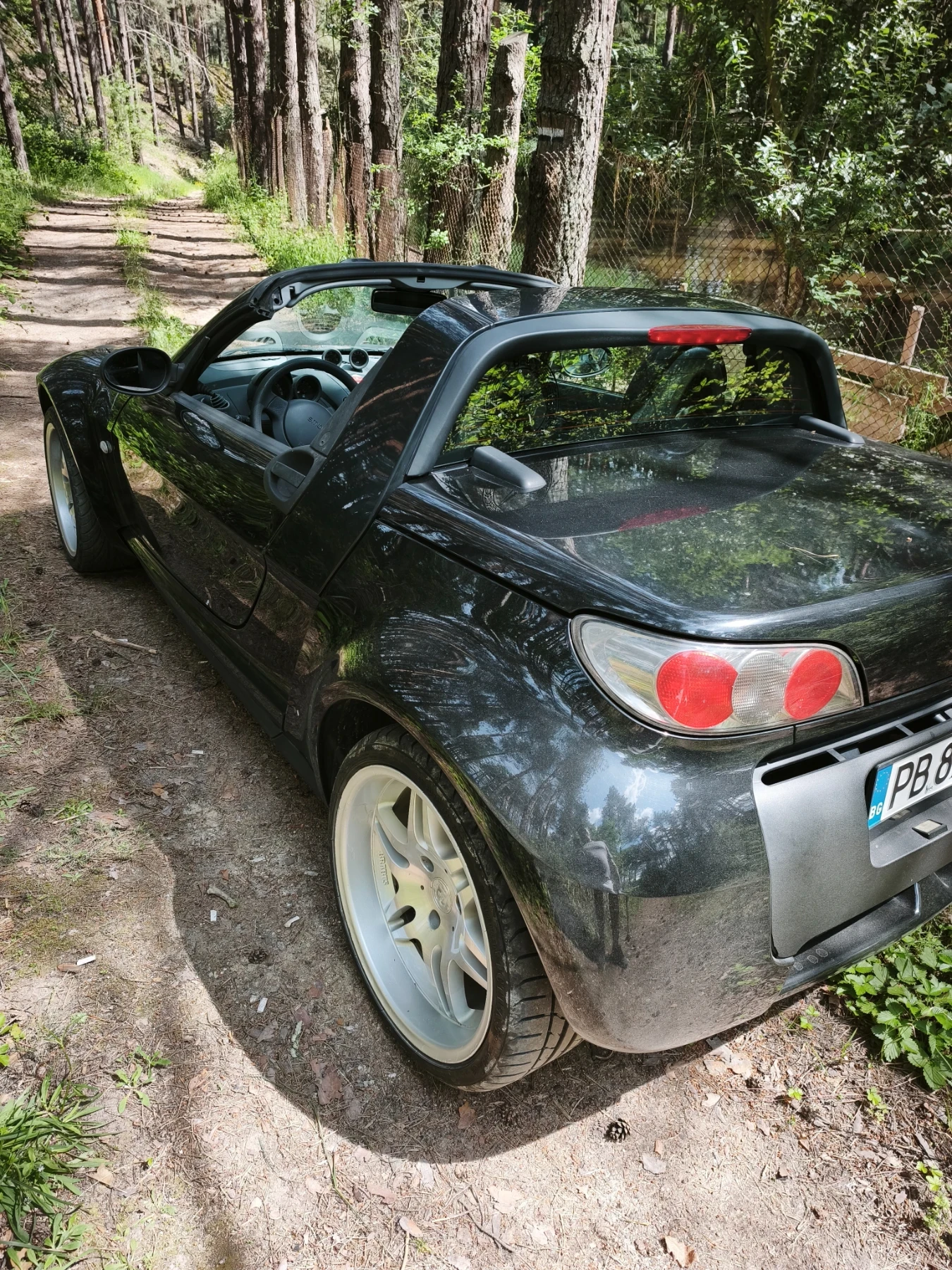 Smart Roadster Кабрио, снимка 4 - Автомобили и джипове - 55574123