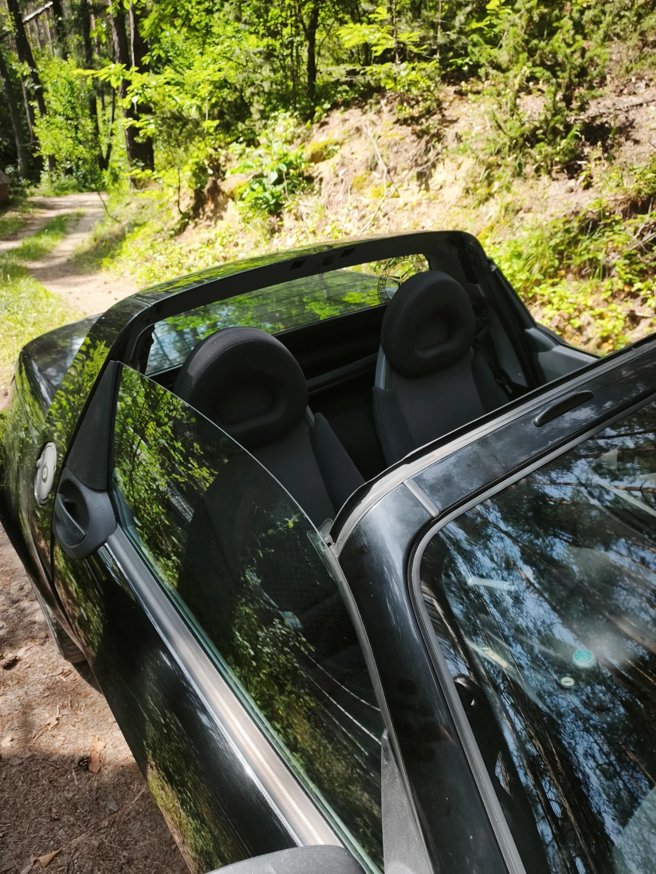 Smart Roadster Кабрио, снимка 2 - Автомобили и джипове - 55574123