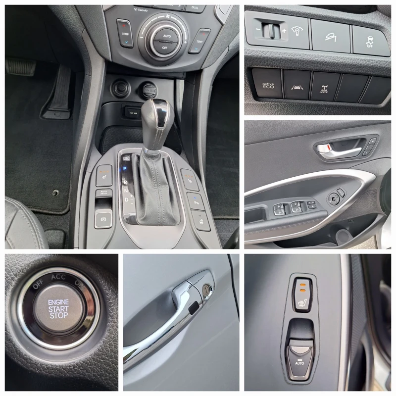 Hyundai Santa fe PREMIUM* ВСИЧКИ ЕКСТРИ* ПЪЛНА СЕРВ.ИСТОРИЯ 131х.км, снимка 13 - Автомобили и джипове - 51085285