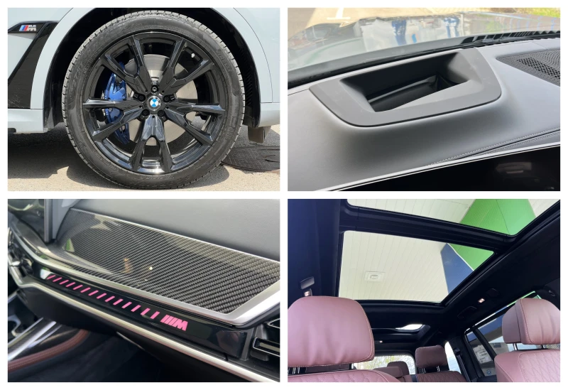 BMW X7 M60i/xDrive/FACELIFT/CARBON/H&K/SKY LOUNGE/HEAD UP - 209980 лв. - 43903636 | Car24.bg
