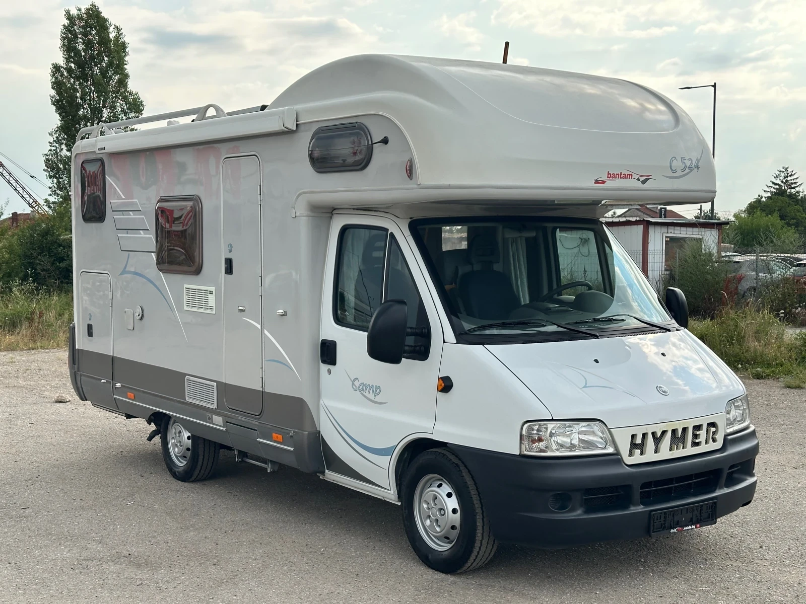 Кемпер Fiat Hymer C524 Климатик!Газ!Голям багажник!ШВЕЙЦАРИЯ