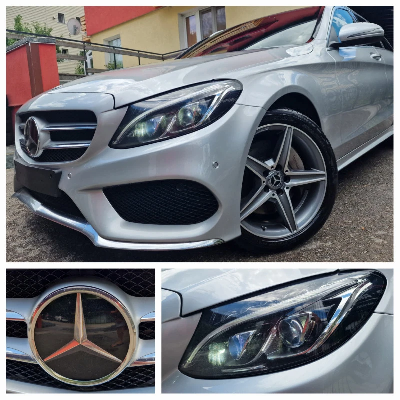 Mercedes-Benz C 250 CDI/4-MATIC/9G-TRONIC/AMG-PACKET/DISTRONIC/FULL , снимка 16 - Автомобили и джипове - 46496322