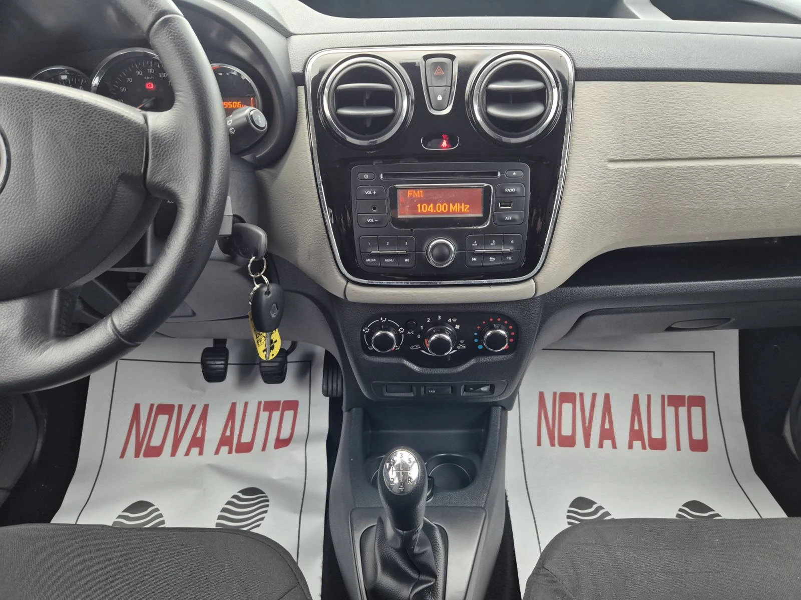 Dacia Dokker 1.6i-ПЪТНИЧЕСКА-99.000км-EURO 6 - изображение 10