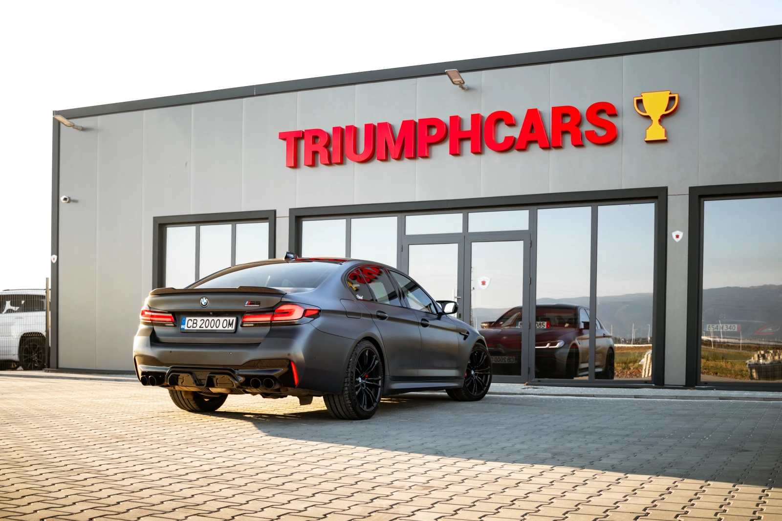 BMW M5 Compettion* Laser* Downpipe* CS Flash* 360* Carbon, снимка 3 - Автомобили и джипове - 55546980