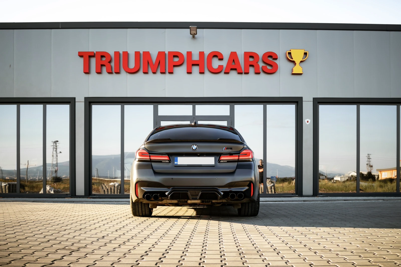BMW M5 Compettion* Laser* Downpipe* CS Flash* 360* Carbon, снимка 2 - Автомобили и джипове - 55546980